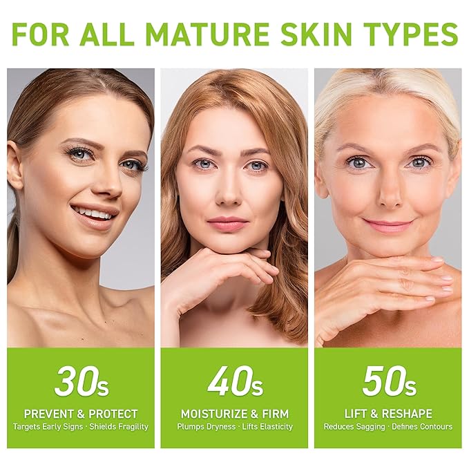 Anti-Wrinkle Retinol Serum for Face: Anti Aging Firming Skin Treatment with Hyaluronic Acid & Collagen - Deep Hydration Facial Care for Women Over 30，Daily & Night Use, 1.0 fl.oz-GlimoraGlow