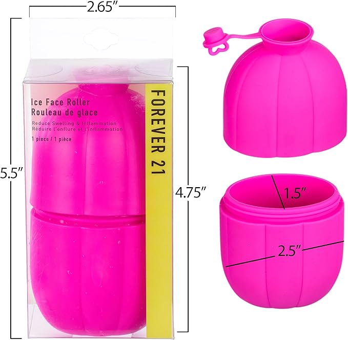 Ice Face Roller - 1pc Ice Roller for Face, Ice Facial Tools, Face Depuffer | Skincare Beauty Tools + Accessories-GlimoraGlow