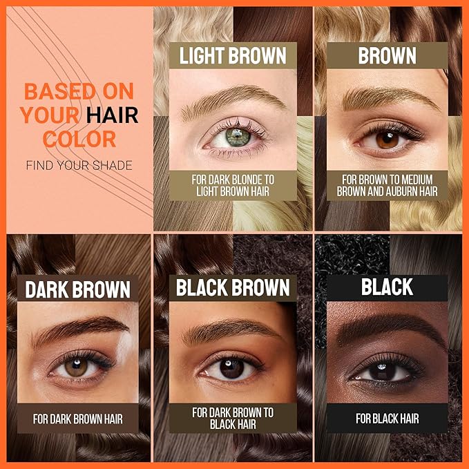 iMethod Eyebrow Pen - Eyebrow Pencil,2-in-1 Eyeliner Dual-Ended Microblading Eyebrow Pencil Long Lasting Waterproof Hair-Like Brow Pencil,with Eyebrow Brush,Eyebrow Pencils for Women,LightBrown-GlimoraGlow