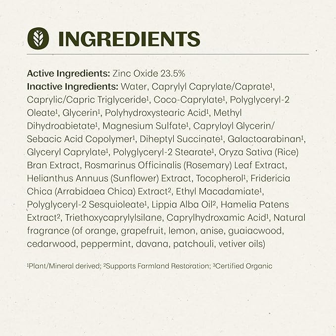 Thrive Natural Care Reef Safe Sunscreen SPF50 - Hawaii 104 Reef Act Compliant - Mineral Sunscreen Non-Nano Zinc Oxide - Vegan, (5.8 Oz (Pack of 1))-GlimoraGlow