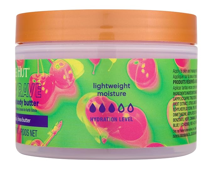Tree Hut Cherry Rave Whipped Shea Body Butter | Long-lasting Hydration Leaves Skin Feeling Soft & Moisturized | Limited Edition Fall | Nourishing Essential Body Care | 8.4 fl oz.-GlimoraGlow