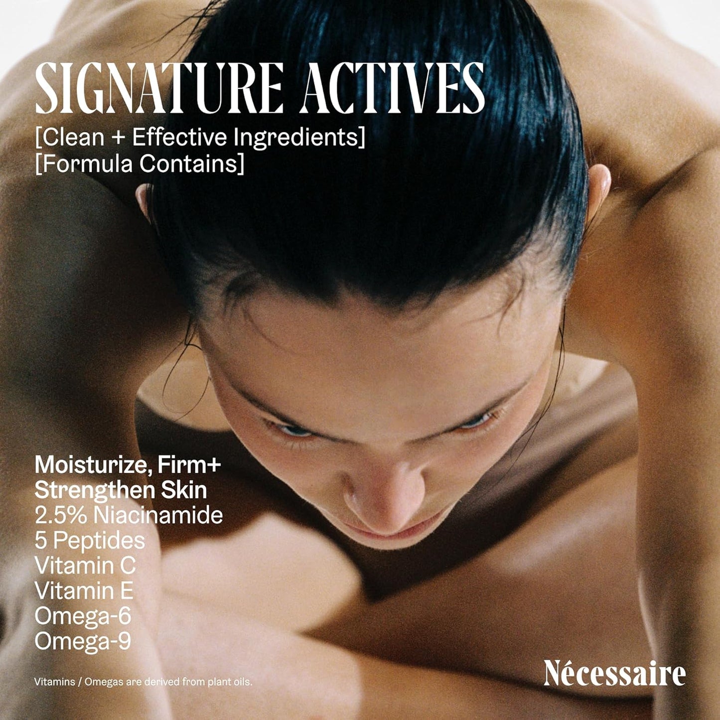 Nécessaire The Body Lotion Cyprès-Citronné – Multi-Peptide Body Moisturizer for Women + Men – Non-Comedogenic Body Lotion with Niacinamide – 450ml/15.2 fl oz-GlimoraGlow