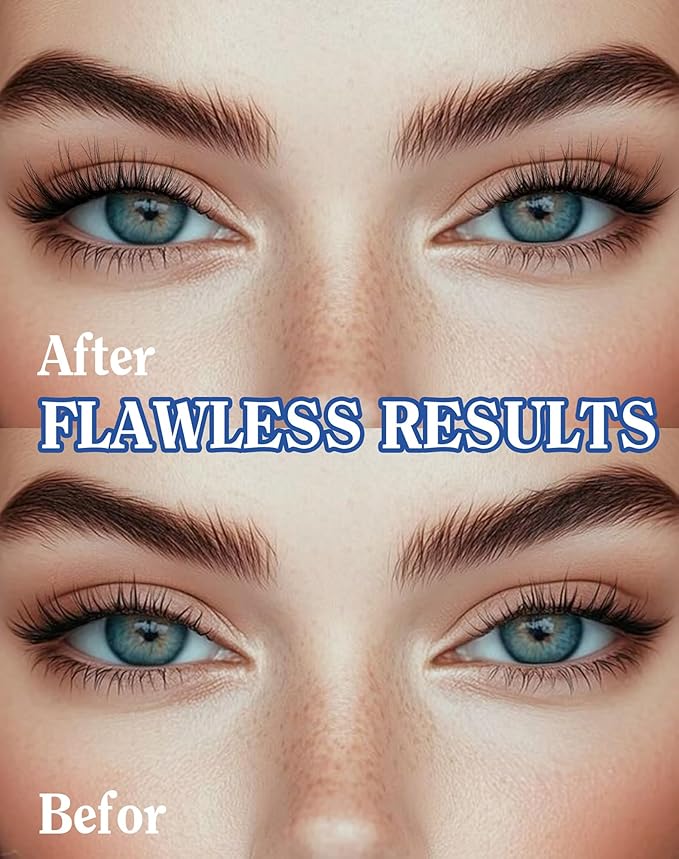 Half Lashes Natural Eyelashes Wispy Lashes Natural Look Cat Eyelashes False Corner Lash Soft Fluffy 3/4 False Eyelash 7 Pairs 14MM D19-GlimoraGlow