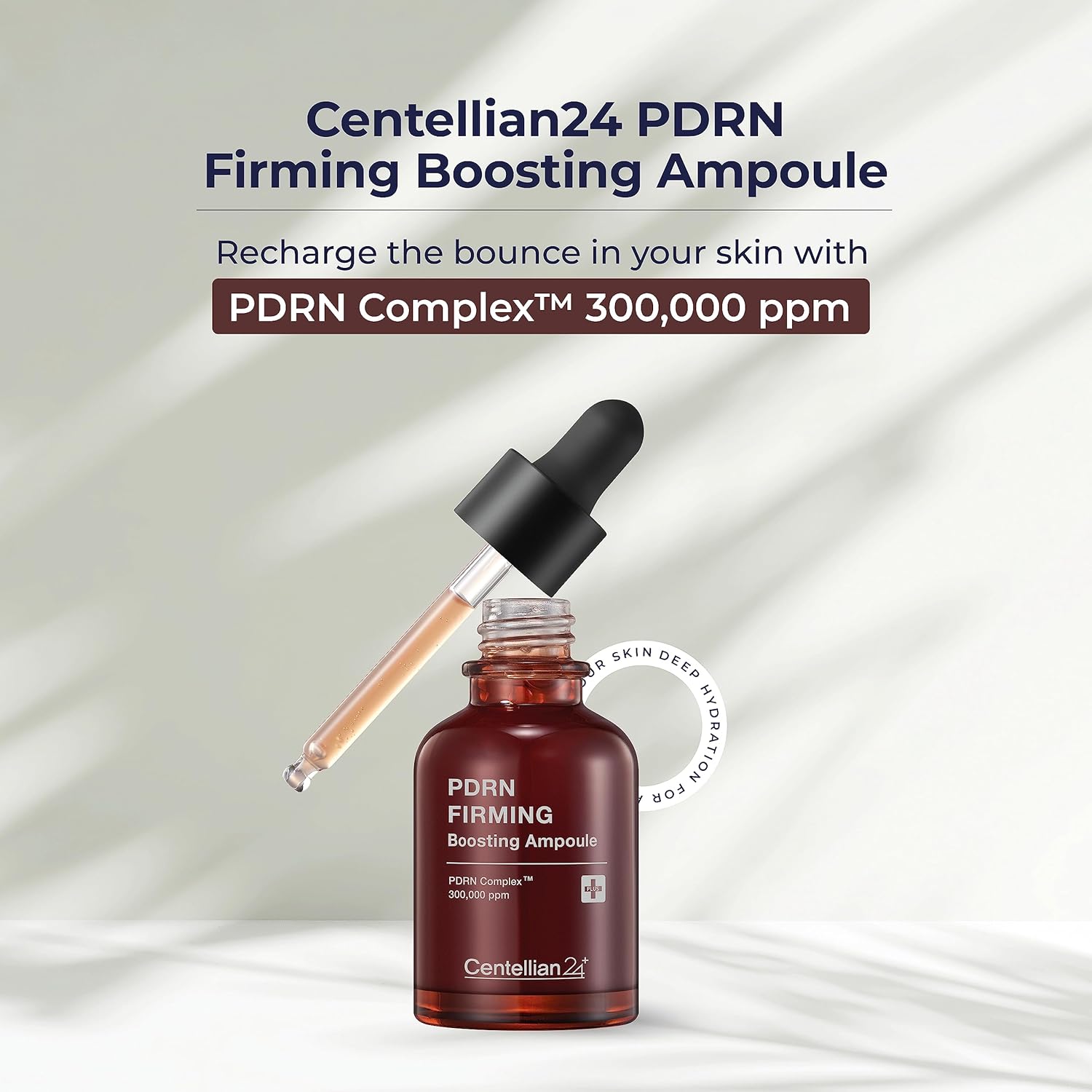 Centellian 24 PDRN Firming Boosting Ampoule (1.01 fl oz) - Improved Skin Elasticity by Dongkook Pharmaceutical. PDRN 300,000 ppm, Hydrolyzed Collagen & Elastin-GlimoraGlow