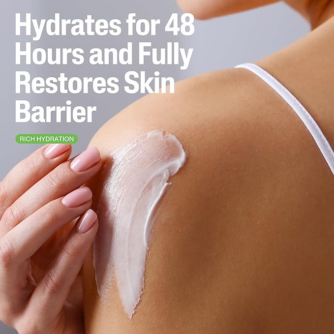 Cetaphil Face & Body Moisturizer, Hydrating Moisturizing Cream for Dry to Very Dry, Sensitive Skin, NEW 16 oz, Fragrance Free, Non-Comedogenic, Non-Greasy-GlimoraGlow