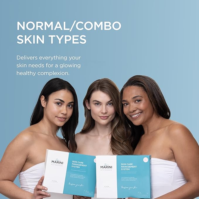 Jan Marini Skin Research Skin Care Management System - With Marini Physical Protectant Tinted SPF 45 - Normal/Combination Skin-GlimoraGlow