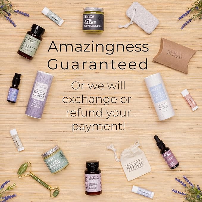 Ora's Amazing Herbal, Eczema Relief, Touchy Skin Salve, Ultra Healing Body Butter, Eczema Cream, Eczema Balm, Herbal Salve, Travel Size, 1oz each-GlimoraGlow