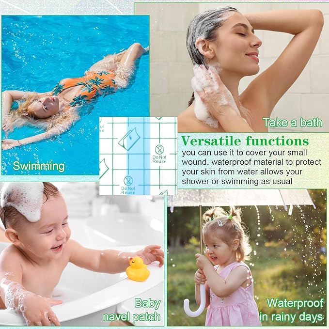 100 Pieces Makeup Hand Palette Single Use Makeup Mixing Palette Professional Makeup Artist Must Haves Disposable Transparent Waterproof Cosmetic Tray Adhesive Tape for Women and Girls-GlimoraGlow