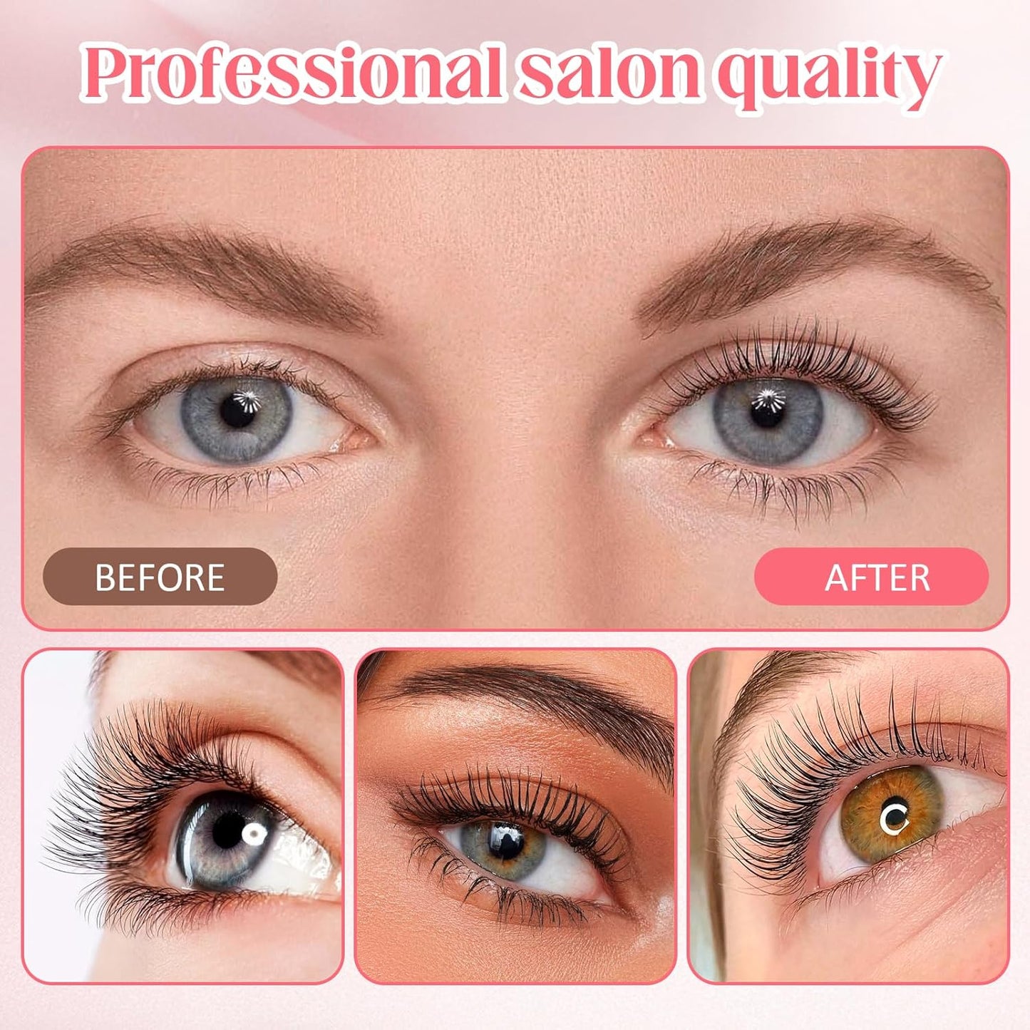 2025 Lash Lift kit Eyelash perm kit,SUPGUDER Professional Eyelash Curling Lash Extension Set,Lash Lifting Tools Suitable for Salon-GlimoraGlow