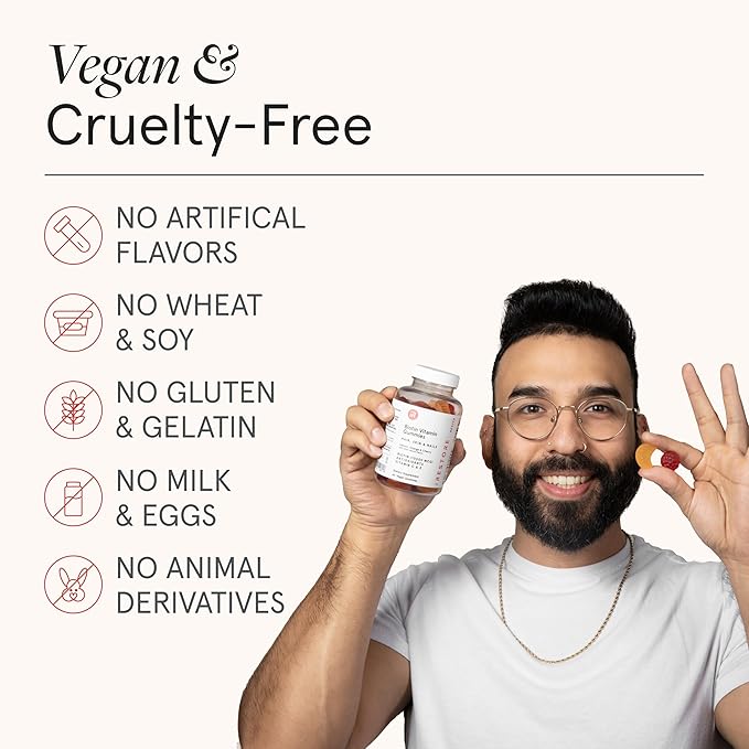 iRestore Hair Gummy Vitamins, Vegan Biotin Gummies for Hair Skin and Nails, Hair Growth Gummies for Women & Men, Biotin 10,000mcg, 3PK-GlimoraGlow