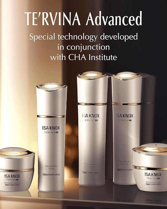 ISA KNOX TE'RVINA AD Regenerating Skin Softener (5.1fl oz) - Hydrating, Nourishing & Firming Toner for Youthful and Radiant Skin, Placenta, Rose Absolute | Korean Skincare-GlimoraGlow