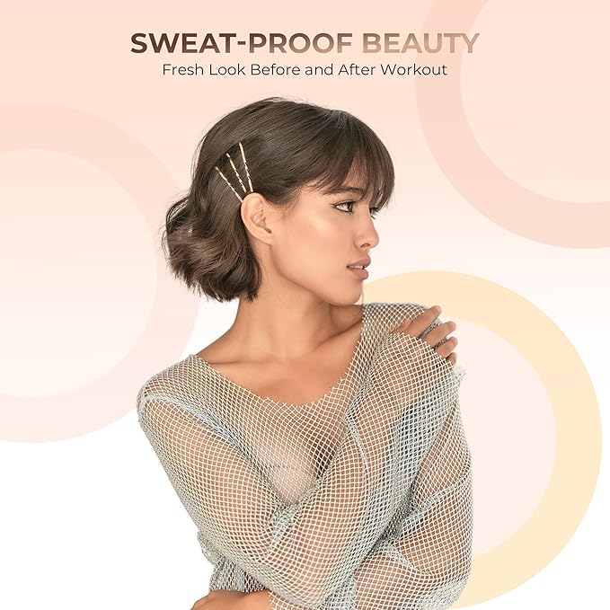 (1 Pound) (Beige) Foundation Powder Refill By Sweet Face Minerals, Lightweight Mineral Loose Makeup Powder with SPF 20, Full Coverage Flawless Finish, Talc-free, Cruelty-Free, Refill Pouch-GlimoraGlow