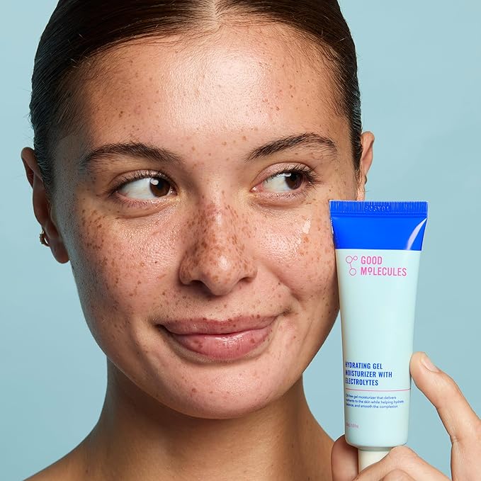 Good Molecules Hydrating Gel Moisturizer - Oil Free Face Moisturizer for Oily Skin With Ultra Hydrating Electrolytes to Rejuvenate, Skin Care for Face-GlimoraGlow