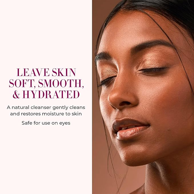 LUMINESS Face & Eye Makeup Remover, Airbrush Spray Makeup Eraser (1.86 fl oz) - Removes Longwear Cosmetics & Waterproof Formulas - Gentle -Make Up Remover for Soft, Smooth, & Hydrated Skin-GlimoraGlow