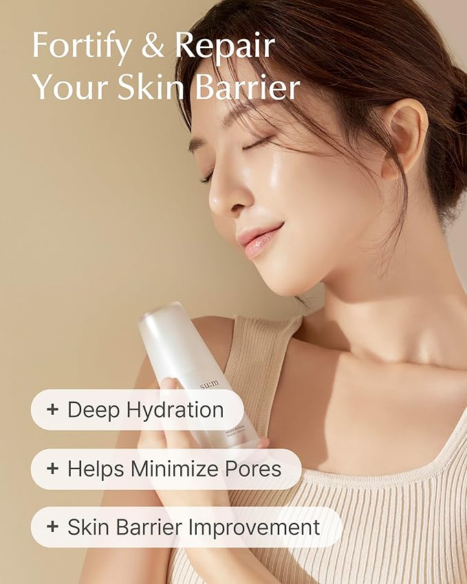 SU:M Micro-Active Repair Serum (1.69 fl oz) - Korean Skincare for Deep Hydration, Boost Vitality, and Skin Barrier Strengthening. with Tru-Active™ and Biopeptide 190™.-GlimoraGlow