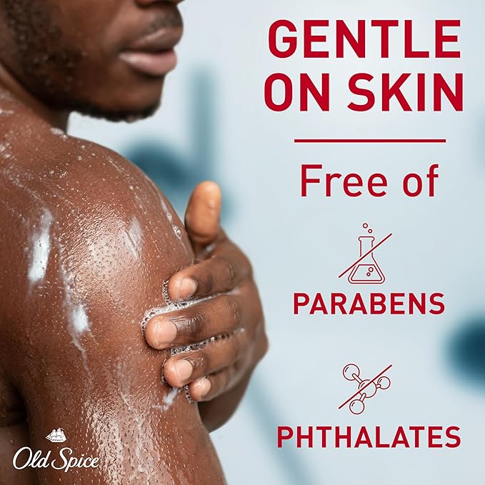 Old Spice Body Wash GentleMan’s Super Hydration for Men, 24/7 Renewing Moisture, Gentle on Skin with Skin Conditioners, Deep Sea with Ocean Waves + Kelp Scent, 20 oz-GlimoraGlow