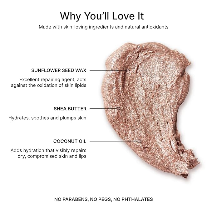 Jillian Dempsey Lid Tint: Satin Cream Eyeshadow I Easy Application for a Natural Shimmer or a Layered Matte Finish I Shell-GlimoraGlow