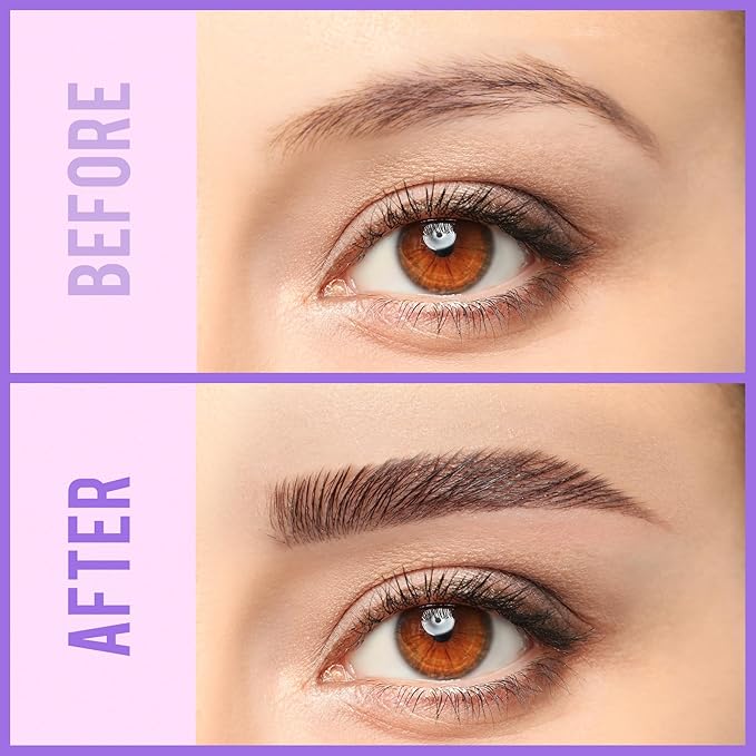 iMethod Eyebrow Pen and Eyebrow Gel - Eyebrow Pencils for Women with 4-Fork-Tip & Brow Gel Clear, Magical 2-in-1 Dual-Ended Brow Pen for Fuller-Looking Defined Brows, Stay All Day, Black-GlimoraGlow