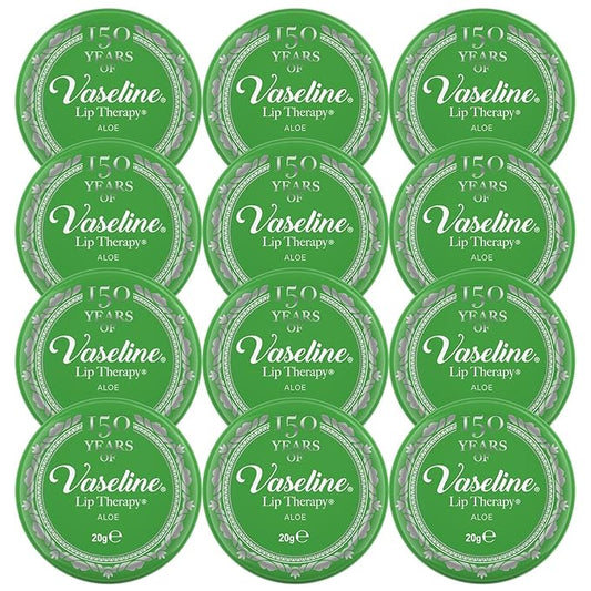 12 x Vaseline Lip Therapy Aloe Vera 20g-GlimoraGlow