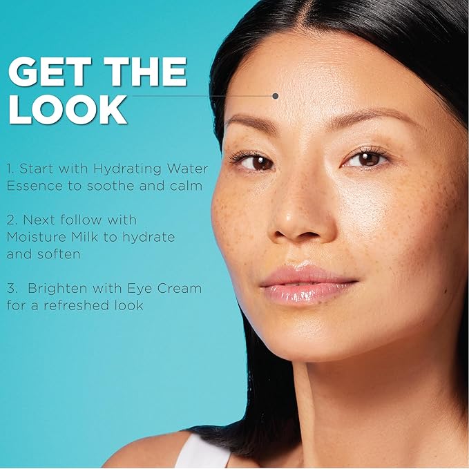 Curel Japanese Skin Care Moisture Facial Milk Moisturizer, Daily Face Lotion for Dry Sensitive Skin, pH Balanced, Unscented Advanced Ceramide Care Face Cream without Drying Alcohols, 4 oz-GlimoraGlow