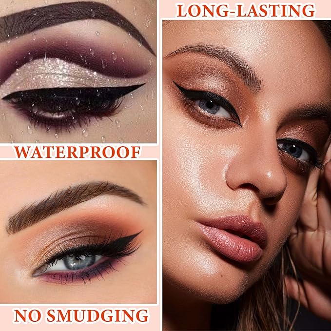 12 Color Naked Eyeshadow Palette,Pearly Earth Color Eyeshadow,Natural Shimmer Eyeshadow Palette,Professional Waterproof and Smudge Proof Eye Shadow Palette Kit,Eye Makeup Set for Women（B）-GlimoraGlow