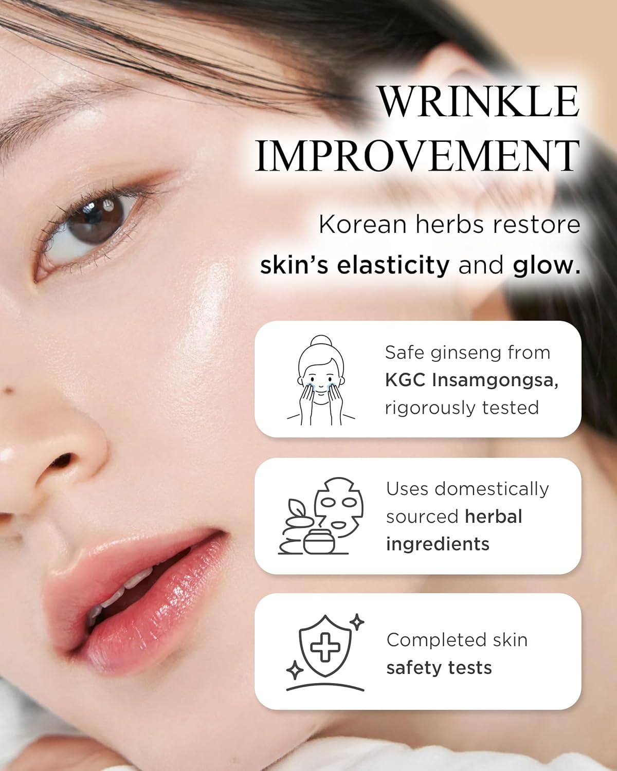 Bon Yeon Jin Korean Red Ginseng Face Emulsion Lotion for Dry Skin Deep Hydrating Anti-Aging Fiming with Ceramide, Hyaluronic Acid and Shea Butter for Women & Men 5.41 fl.oz.-GlimoraGlow