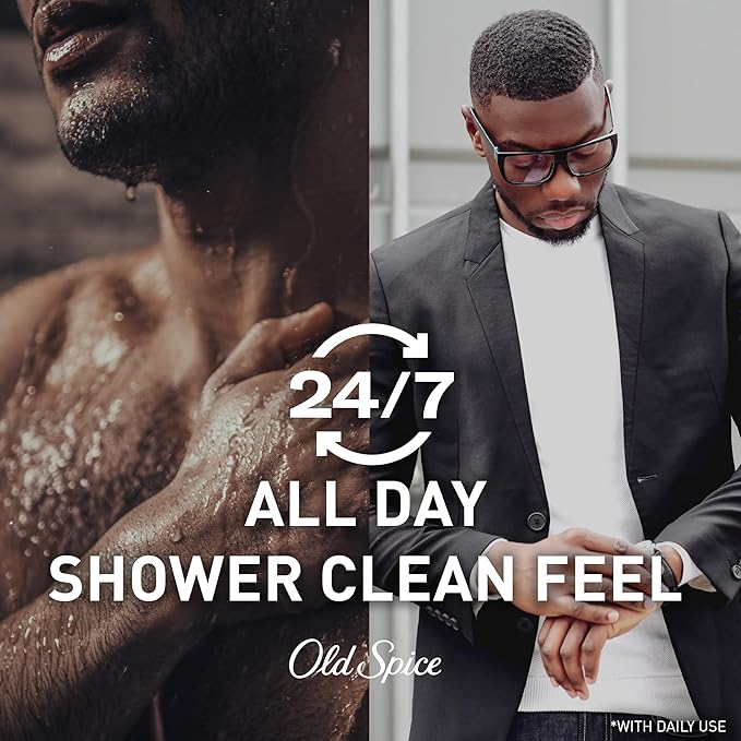 Old Spice Body Wash for Men, 24/7 Shower Fresh with Lasting Scent, Red Collection, Swagger with Cedarwood Scent, 33.4 fl oz (Pack of 4)-GlimoraGlow