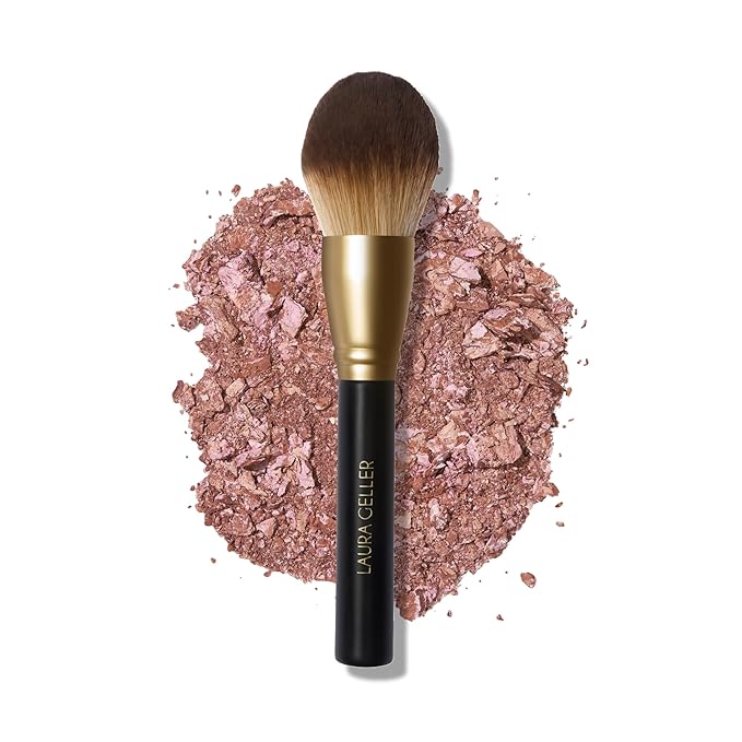 LAURA GELLER NEW YORK Classic Bronzer Brush | Fluffy Powder Brush, Contour & Define, Vegan Bristles-GlimoraGlow