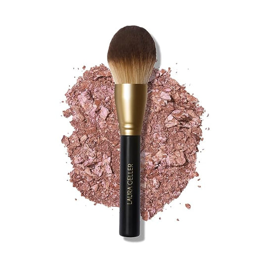 LAURA GELLER NEW YORK Classic Bronzer Brush | Fluffy Powder Brush, Contour & Define, Vegan Bristles-GlimoraGlow