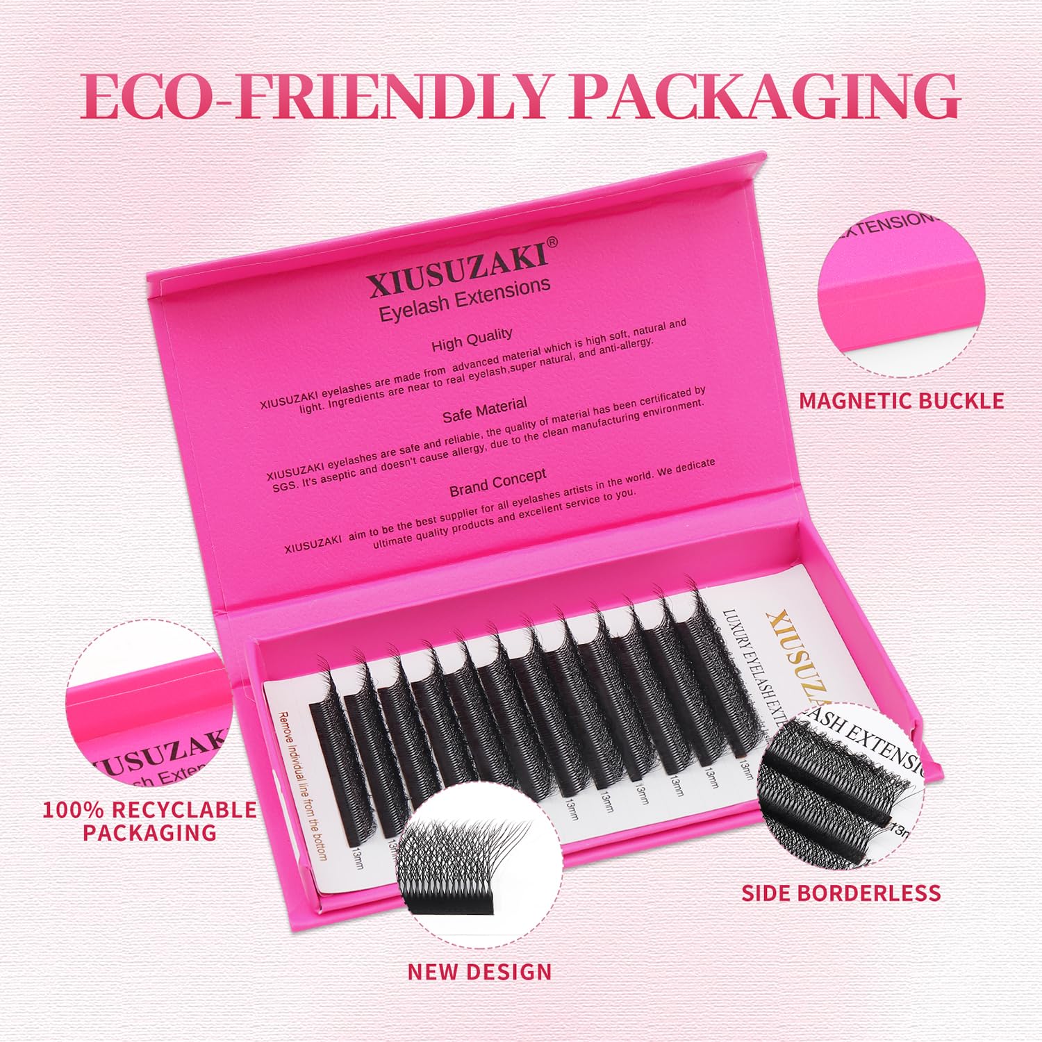 W Lash Extensions Supplies 8D Eyelash Extensions W Shape 0.07mm Thickness D Curl 10mm Premade Fans Easy Fan Lashes Volume Matte Black 12 Rows Crisscross Eye Lashes(W-8D-0.07-D,10mm)-GlimoraGlow