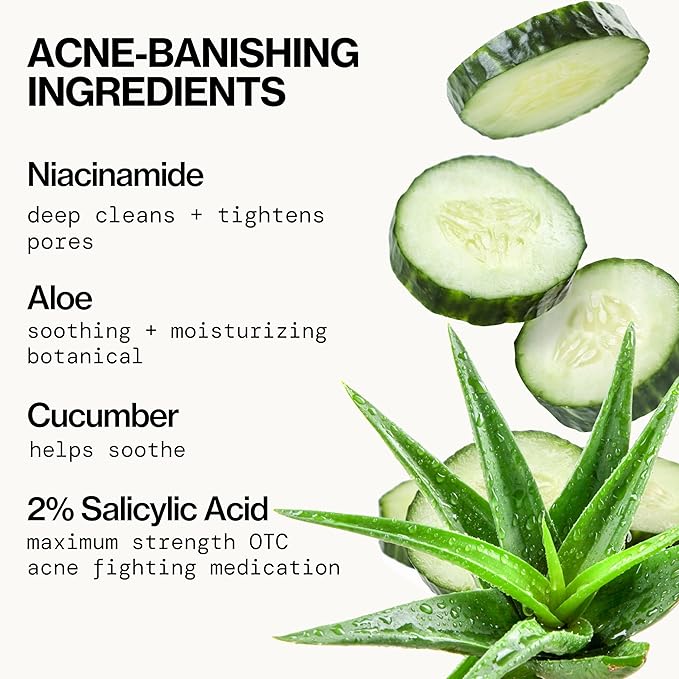 Pacifica Bacne Acne Cleanser Spray - Bacne Warrior - Body Spray for Acne Treatment - w/ 2% Salicylic Acid Niacinamide & Aloe - for Body, Chest & Back Acne for Teens & Adults Vegan Dermatologist Tested-GlimoraGlow