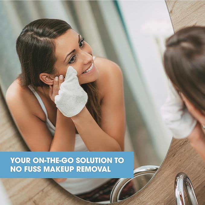 Diamond Wipes Makeup Remover Wipes, Alcohol Free Facial Cleansing Wipes with Vitamin E, Case of 500 Face Wipes-GlimoraGlow