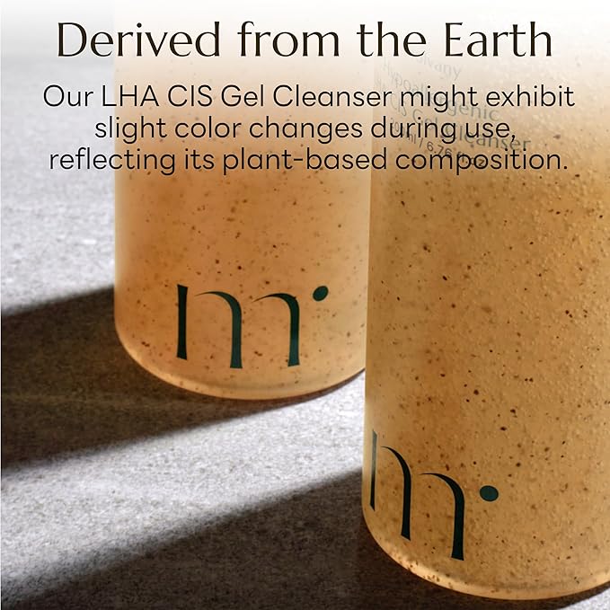 LHA CIS Gel Cleanser - Low pH Korean Facial Wash Skincare for Pore Shrinking, Face Moisturizing, Makeup, Whitehead & Blackhead Remover - 6.76 fl. oz-GlimoraGlow