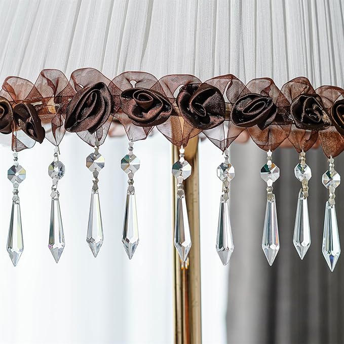 H&D HYALINE & DORA 20PCS 55mm Clear Chandelier Icicle Crystal Prisms Lamp Decoration