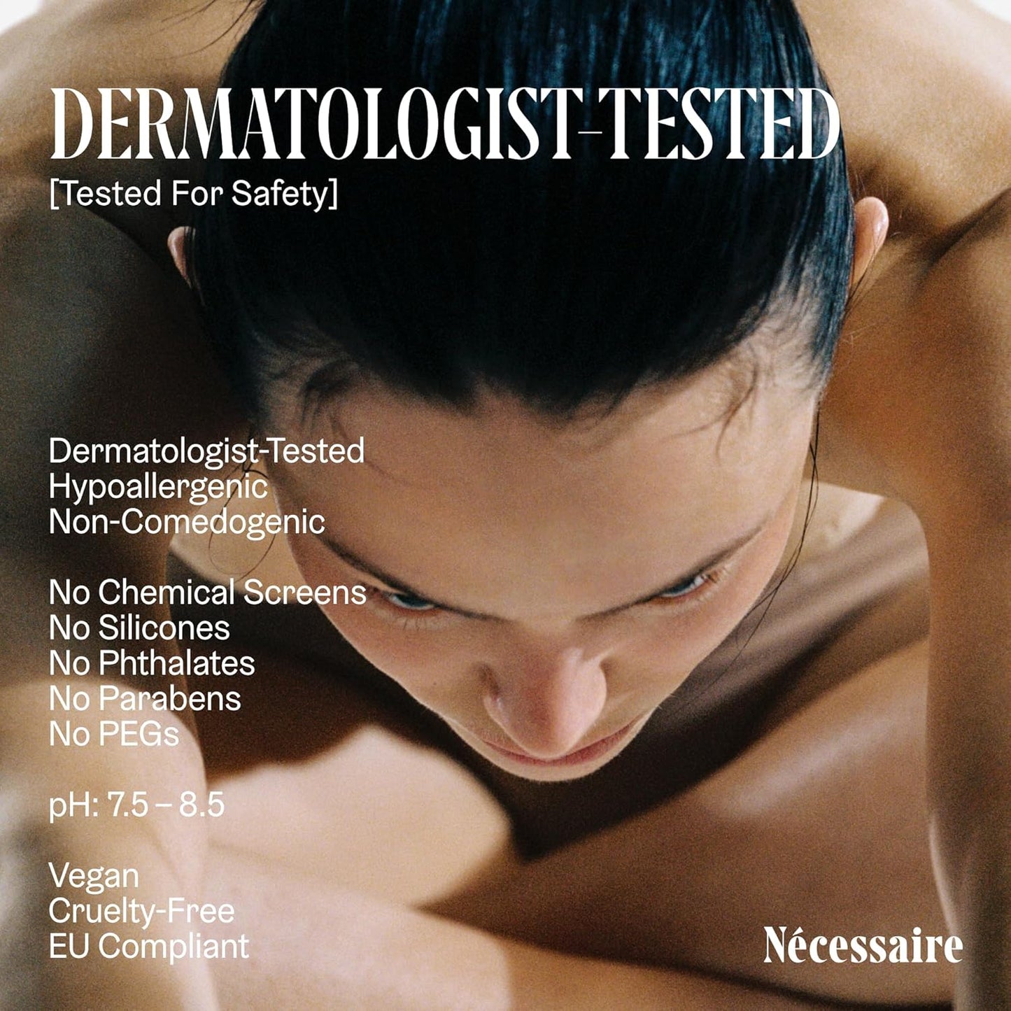 Nécessaire The Mineral Sunscreen SPF 30 PA+++. For The Body. Broad Spectrum. Zinc Oxide, Hyaluronic Acid, Niacinamide. Hydrate. Protect Against Sun Damage + Premature Aging. Dermatologist-Tested 5.1oz-GlimoraGlow