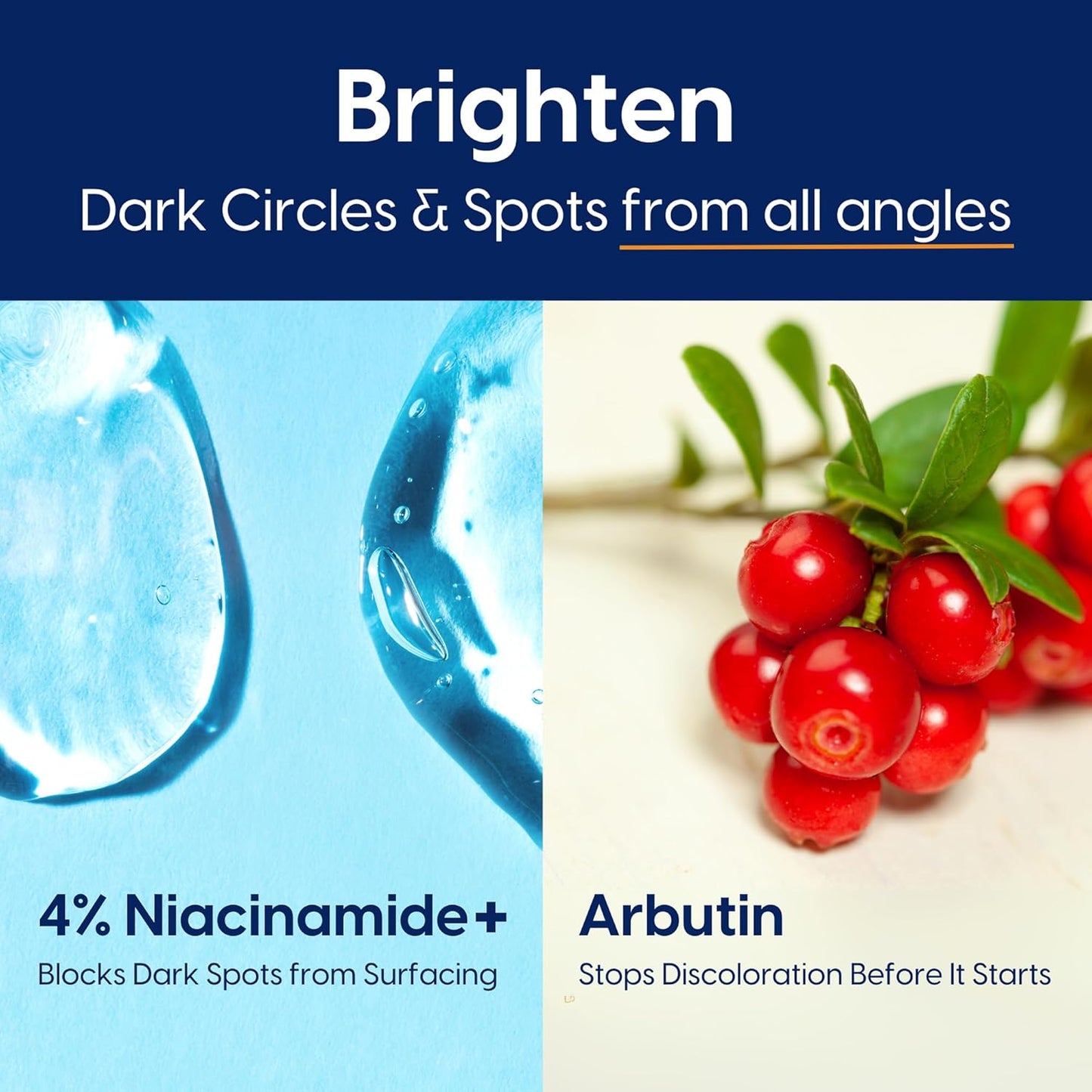 Strive Mens Face Moisturizer, Dark Circle Brightening, Anti Aging Mens Face Lotion with 4% Niacinamide+, Hyaluronic Acid & Ceramides, Hydrating Fragrance Free Skin Care Face Cream - 1.7 fl oz.-GlimoraGlow