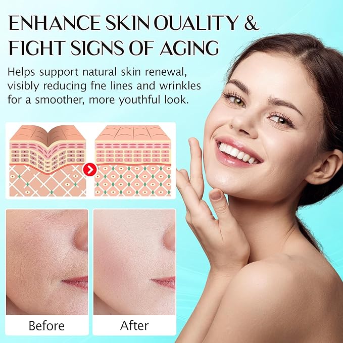 Hyaluronic Acid Serum for Face, 3% Hyaluronic Acid Serum Ultra-Hydrating Tube, Anti Aging Single-Use Vials Skincare for Dry Skin, Smoother Skin, Deep Moisturizing, Pre-Makeup Skincare - 1 Box of 30-GlimoraGlow