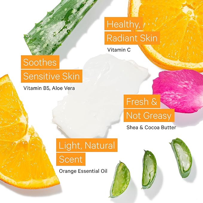 Tree to Tub Shea Body Butter for Dry, Extremely Dry, Sensitive Skin - Moisturizing Body Cream for Women & Men, Hydrating Body Lotion Moisturizer w/Vitamin C, Organic Cocoa, All Natural Citrus Scent-GlimoraGlow