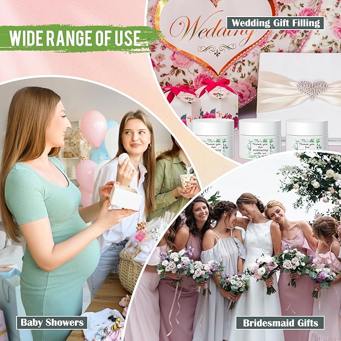 12 Pcs Thank You Lip Sleeping Mask Bulk Bridal Shower Gifts for Guests Thank You for Celebrating with Us Lip Mask Moisturize Nourish for Wedding Bridal Shower Favor Christmas Gift(Eucalyptus)-GlimoraGlow