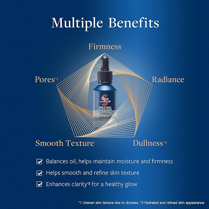 Spa Treatment Real C Serum Vitamin C Serum, Revitalizing, Brightening Serum for your face-GlimoraGlow