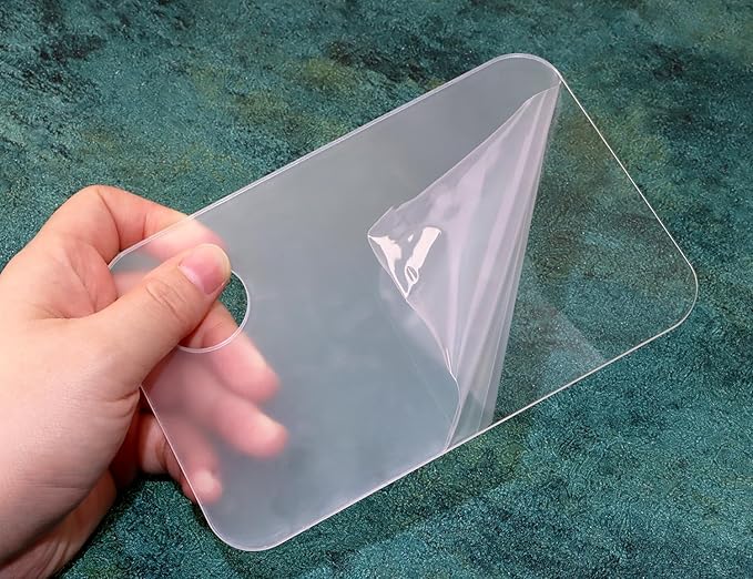 1set Plastic Makeup Mixing Palette and Spatula Cosmetic Palette Foundation Palette For Nail Art Eye Shadow Lipsticks Mixing Makeup Tools Makeup Applicator Kit (3.94x5.83inch)-GlimoraGlow