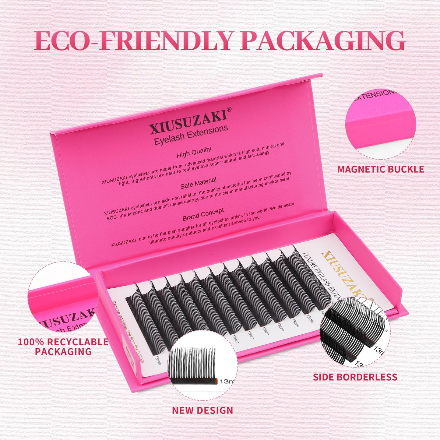 5D Flower Lash Extensions Spikes Lashes 0.07 Matte Black D Curl Lashes 10mm Volume Eyelash Extension Lash Trays Professional Use(5D Flower,0.07-D,10mm)-GlimoraGlow