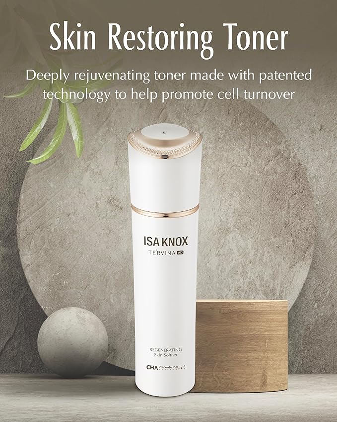 ISA KNOX TE'RVINA AD Regenerating Skin Softener (5.1fl oz) - Hydrating, Nourishing & Firming Toner for Youthful and Radiant Skin, Placenta, Rose Absolute | Korean Skincare-GlimoraGlow