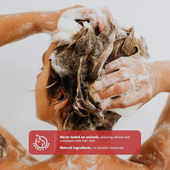 Hyaluronic Acid Shampoo Bar With Tomato & Red Algae Extract – For stronger, restored, and age-defying hair – For Women & Men – Natural & Free of Parabens & Sulfates – Made in USA – 4.5oz (Pack of 2)-GlimoraGlow