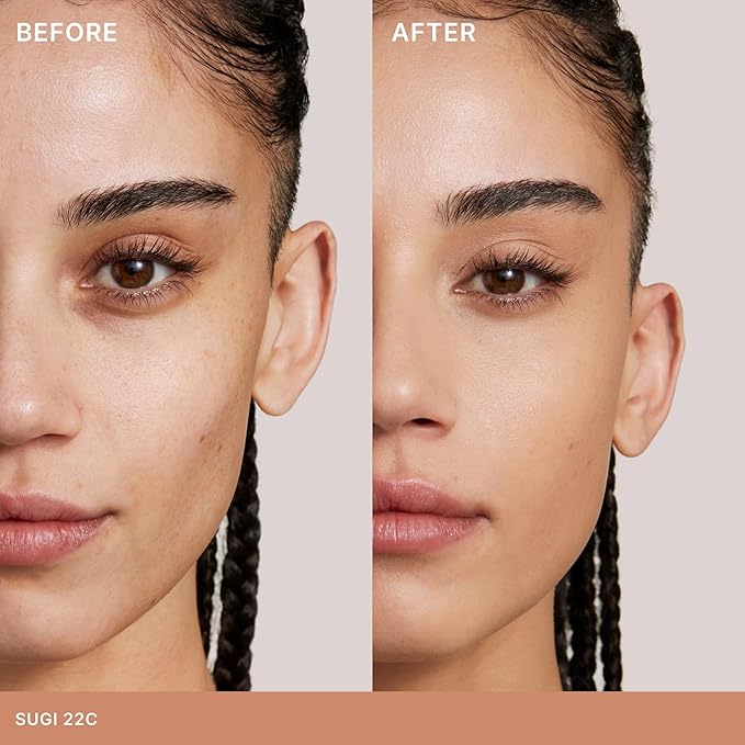 ILIA - Skin Rewind Complexion Stick - Foundation + Concealer + Skincare | Non-Toxic, Vegan, Cruelty-Free, Clean Makeup (22C - Sugi, 0.35 oz | 10 g)-GlimoraGlow