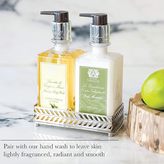 Antica Farmacista Body Moisturizer - Moisturizing Scented Lotion - Premium Body Moisturizer - Luxury Gift for Women & Men - Hand & Skin Hydration - Bergamot & Ocean Aria, 10 Fl Oz-GlimoraGlow