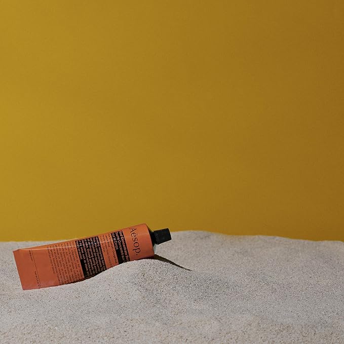 Aesop Rind Concentrate Travel Body Balm | Nourish and Smooth Skin with Shea and Cocoa Butter | Aloe Vera Juice to Soothe and Hydrate | 3.4oz / 100mL-GlimoraGlow