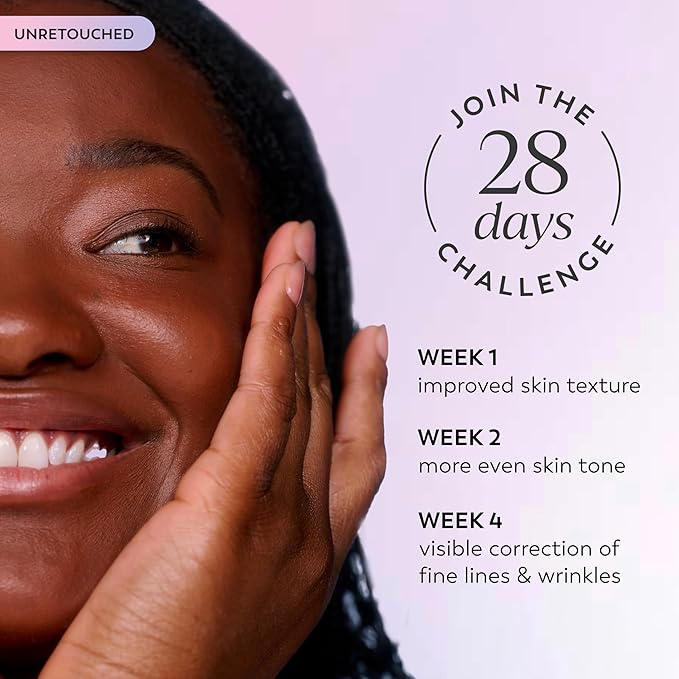 Olay Super Serum - Niacinamide, Vitamin C & E, Collagen Peptide, AHA - 5-in-1 Skin Care Benefits for Face - Healthy Glow, Brightening, Hydrating, Smoothing, Firming, Evens Tone, Anti-Aging, 1.0 Oz-GlimoraGlow