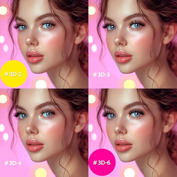 Eliace Eyelashes, (50 Pairs,5 Styles) Luxurious Faux Mink Lashes Natural Look Wispy Fluffy Handmade Cat Eye False Lash Pack, False Eyelashes Set, Fake Lashes Strips, Makeup Fake Eyelashes Pack-GlimoraGlow