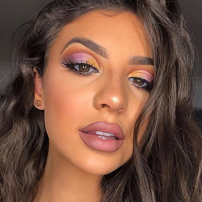 24 Eyeshadow Palette - Festive Vibrant Shimmer Matte Warm Neutral Sparkling Eye shadow Palette (Shanghai)-GlimoraGlow